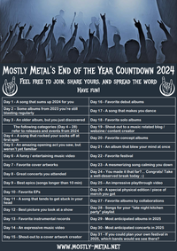 Mostly Metal's eoty Countdown 2024